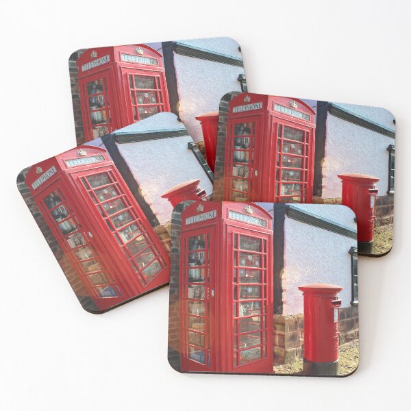 Item preview, Call Home : - Red Telephone Box designed and sold by AnnDixon.