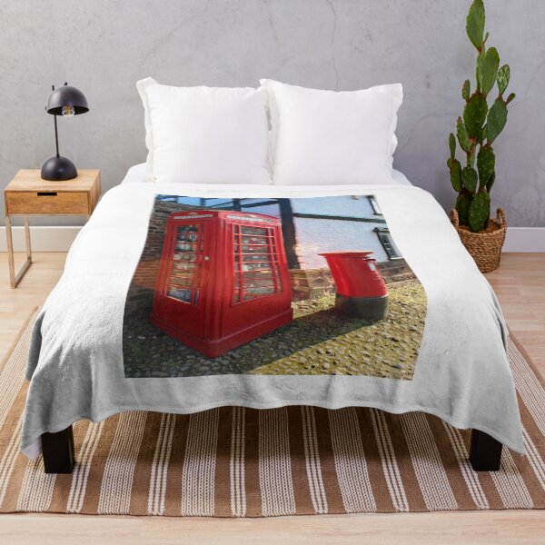 Item preview, Call Home : - Red Telephone Box designed and sold by AnnDixon.