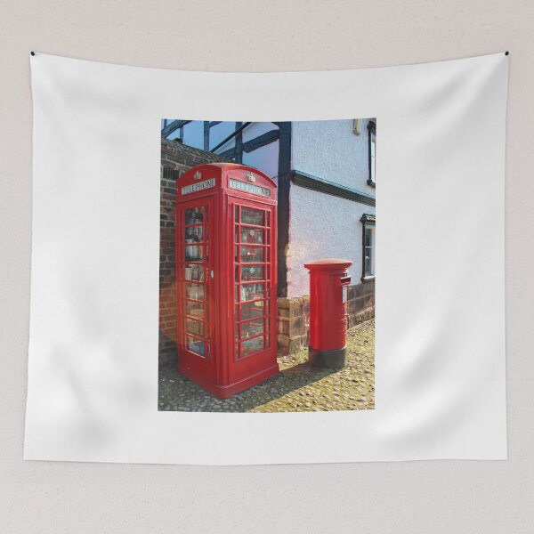 Item preview, Call Home : - Red Telephone Box designed and sold by AnnDixon.