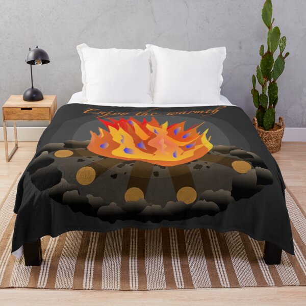 Item preview, Campfire enjoy the warmth designed and sold by MelanieNad.