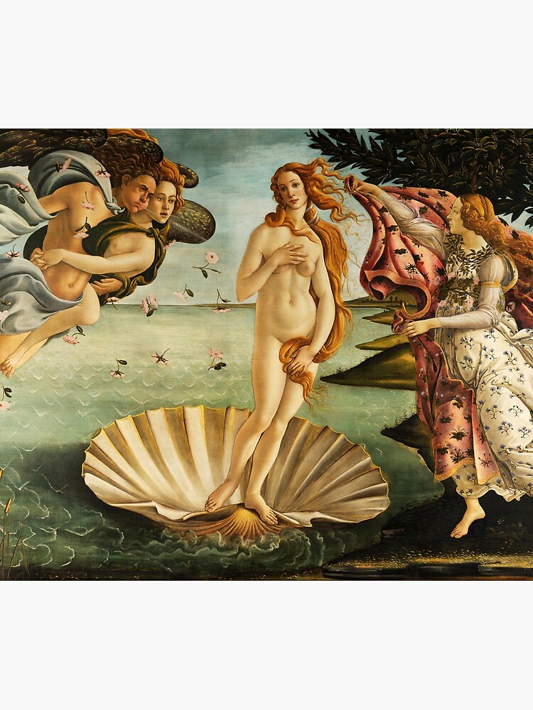 The Birth of Venus by Botticelli by fourretout