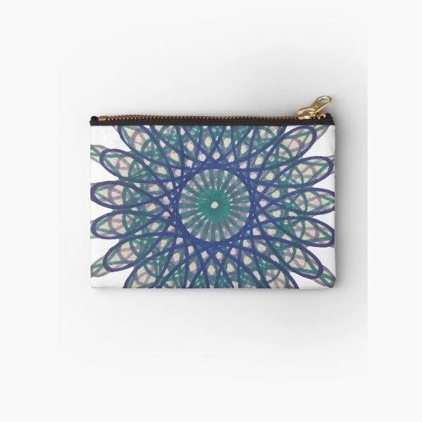 Item preview, Spirograph Blue Loop Pattern designed and sold by TravellingAlle.