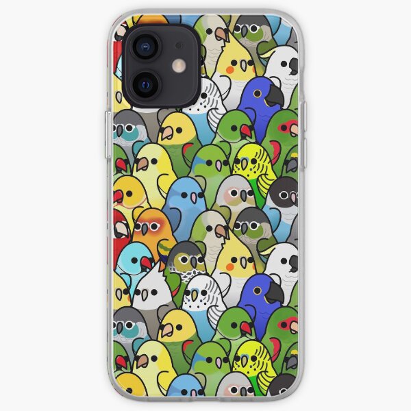 Too Many Birds! Bird Squad 1 iPhone Soft Case