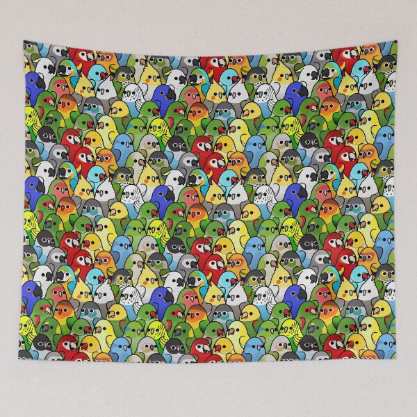 Item preview, Too Many Birds! Bird Squad 1 designed and sold by MaddeMichael.