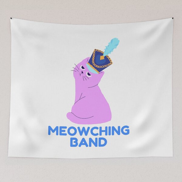 Item preview, Meowching Band designed and sold by BandMomDesigns.