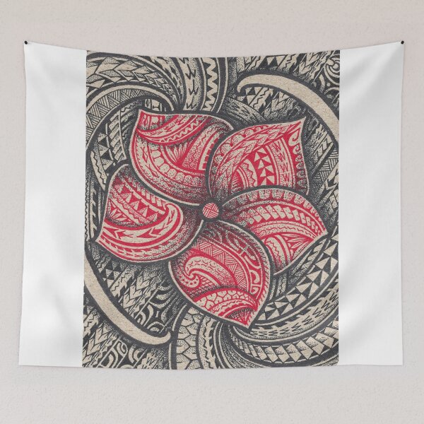 Item preview, RED PLUMERIA designed and sold by pacificoceanart.