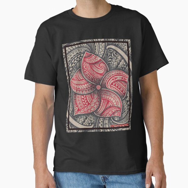 RED PLUMERIA Classic T-Shirt