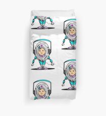 baby robot Duvet Cover