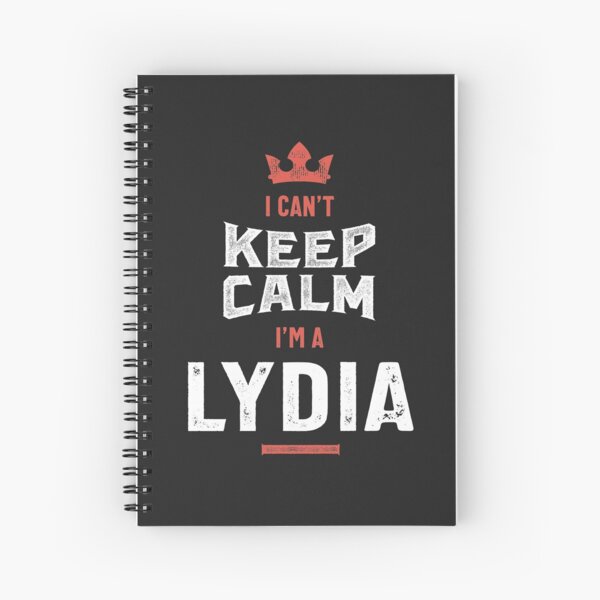 Artikel-Vorschau von Ich kann nicht ruhig bleiben Ich bin eine Lydia, designt und verkauft von cidolopez.