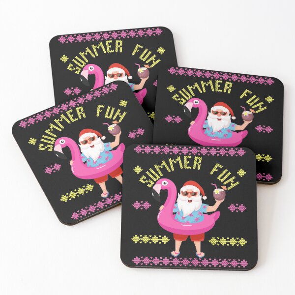 Aperçu de l'œuvre Funny Santa Summer Summer Fun créée et vendue par PincGeneral.