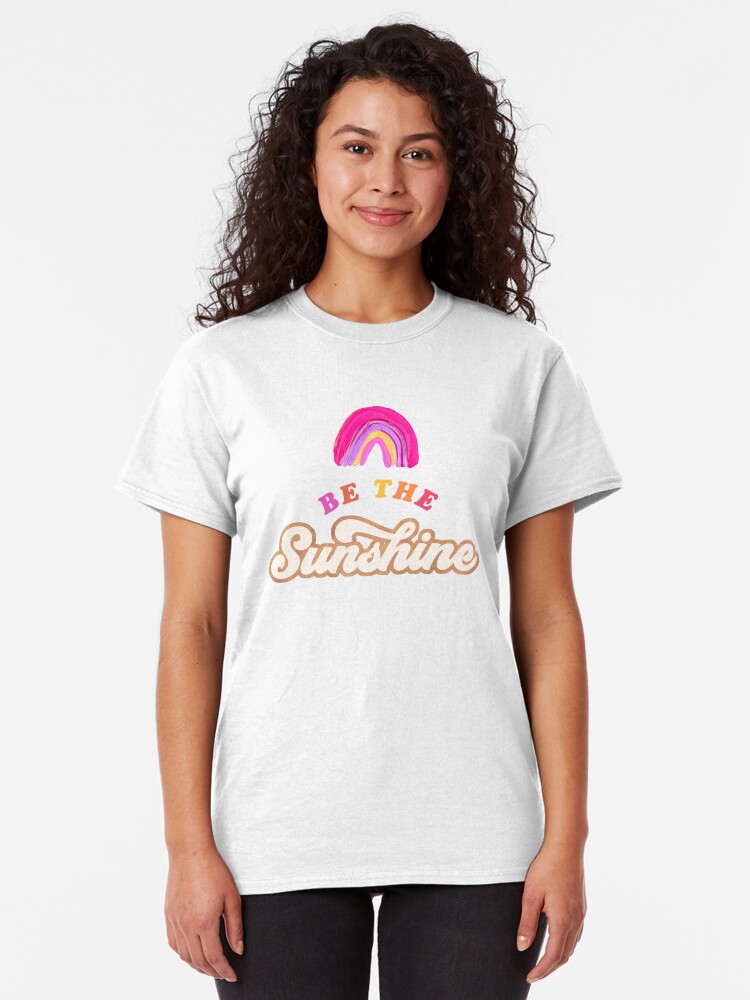 Alternative Ansicht von Sei der Sonnenschein - Pink Palette Classic T-Shirt