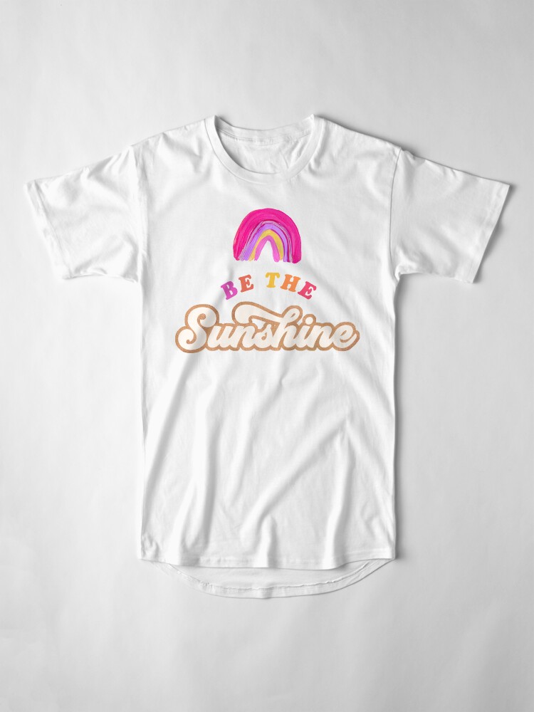 Alternative Ansicht von Sei der Sonnenschein - Pink Palette Longshirt