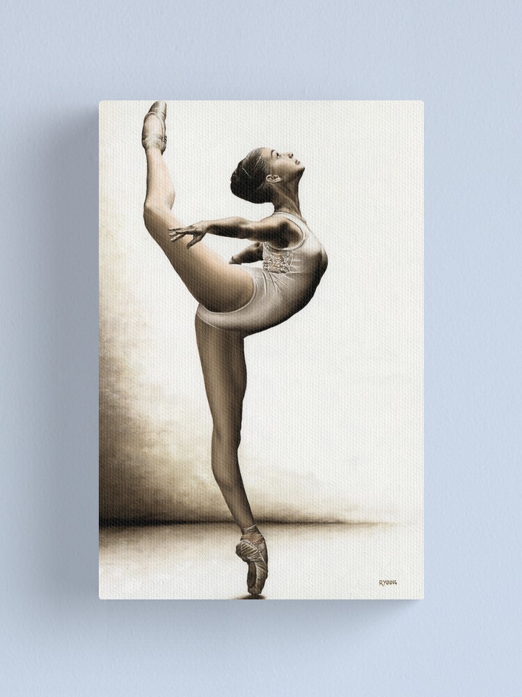 Alternate view of Musing Dancer Canvas Print