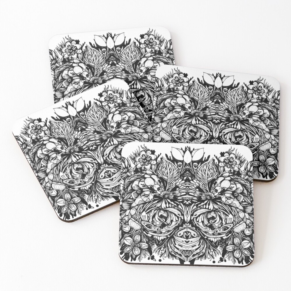 Item preview, Coasters (Set of 4) designed and sold by WiHO.