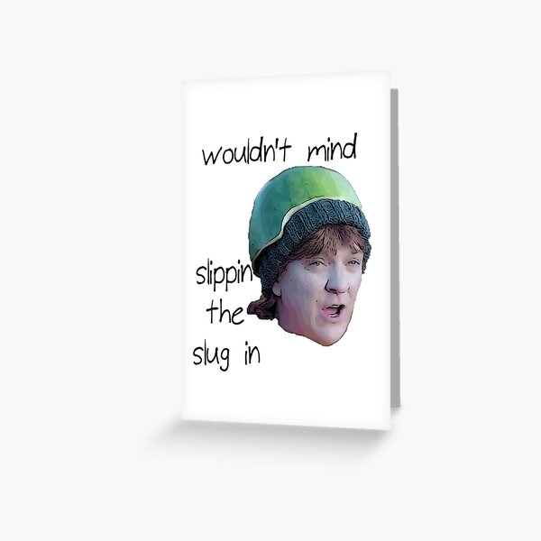 Lunatics Gavin Greeting Card