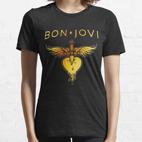 Bon jovi logo mayor gira 2019 2020 sigertv Camiseta esencial