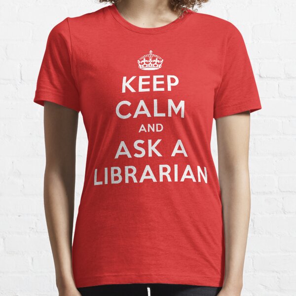 Item preview, KEEP CALM AND ASK A LIBRARIAN designed and sold by limitlezz.