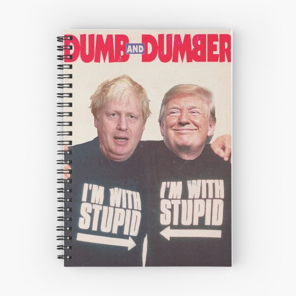 Item preview, Trump and Boris Johnson - Dumb and Dumber designed and sold by njmclean.