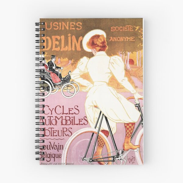 Item preview, USINESS DELIN Cycles Bicycle Belgium Vintage Art Nouveau Advertising designed and sold by retroposters.