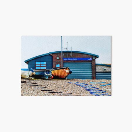 Selsey new lifeboat station Art Board Print