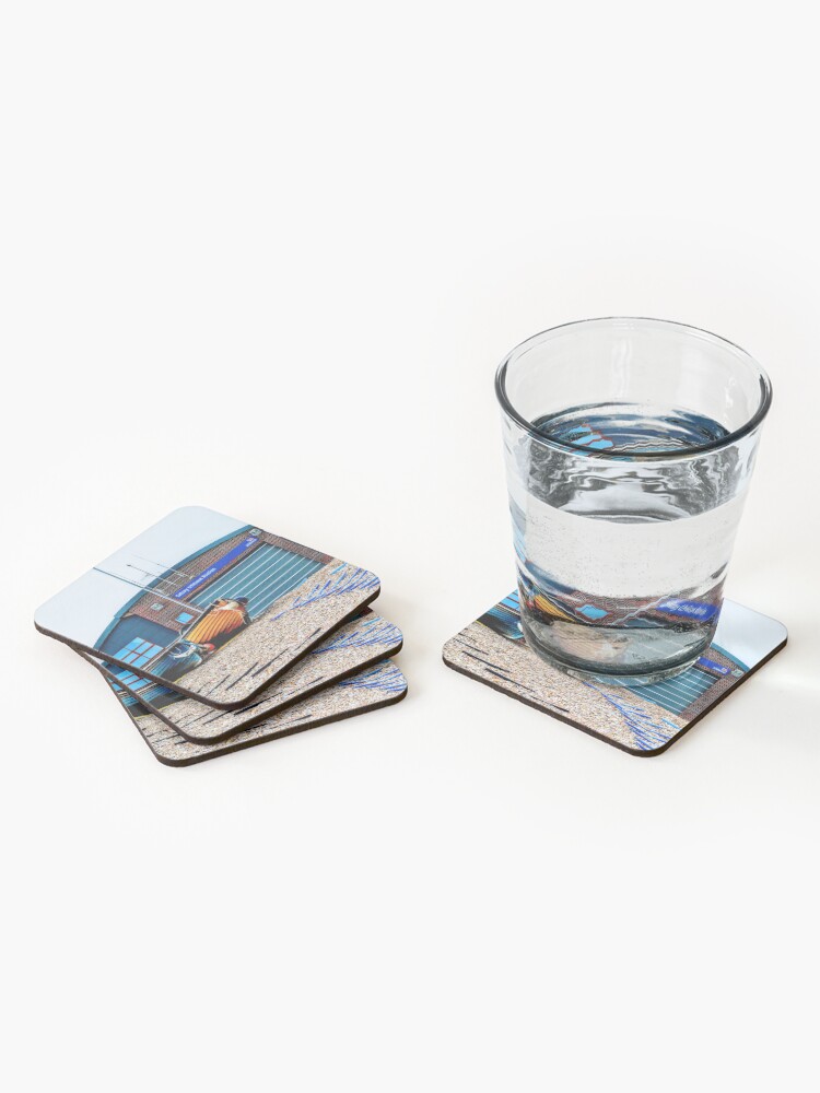 Alternate view of Selsey new lifeboat station Coasters (Set of 4)
