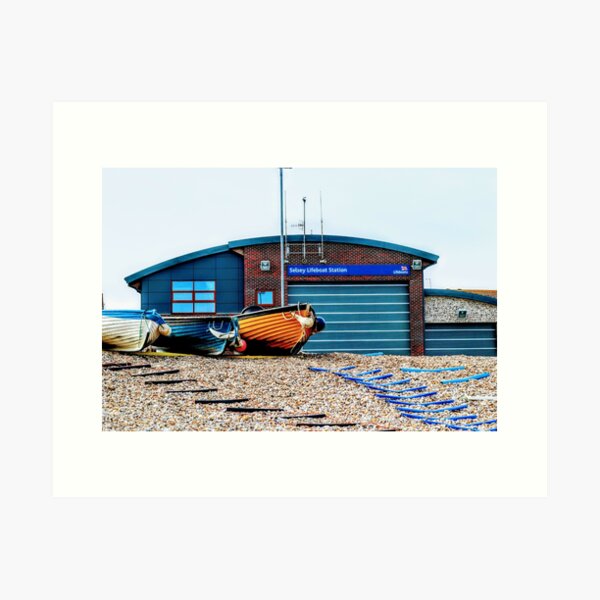 Selsey new lifeboat station Art Print