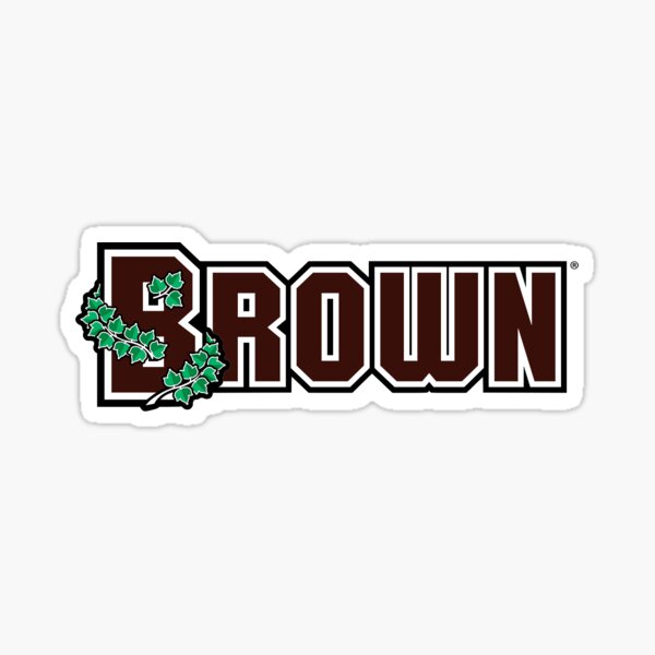 Brown University Logo Sticker