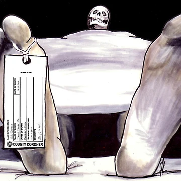 Artwork thumbnail, Toe Tag by Zombie Rust