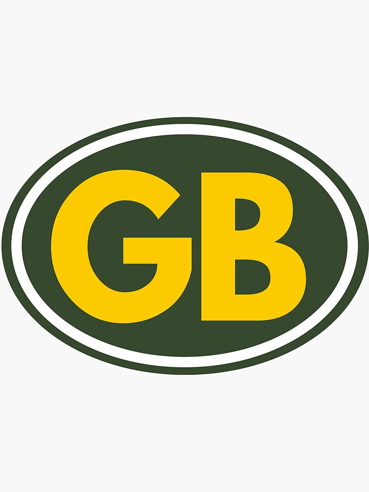 "Green Bay" Sticker by rbaaronmattie | Redbubble