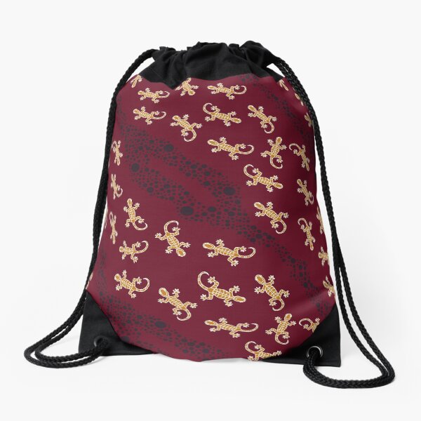 Gorgeous Geckos Drawstring Bag