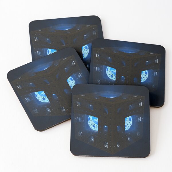 Item preview, Cubo de luz azul designed and sold by gnorman.