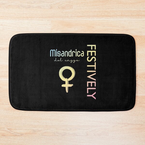 Item preview, Misandrica del cazzo: con allegrezza designed and sold by Blacklinesw9.