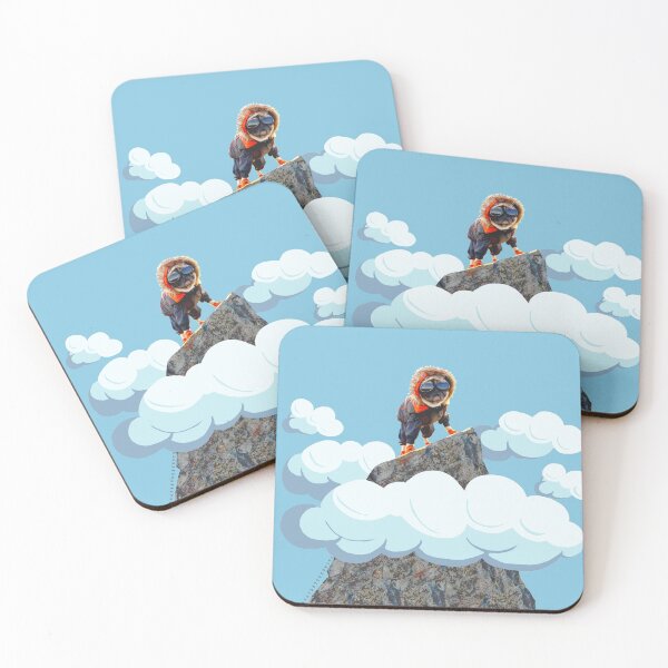 Item preview, Adventure Pug Above the Clouds designed and sold by pugventurephoto.