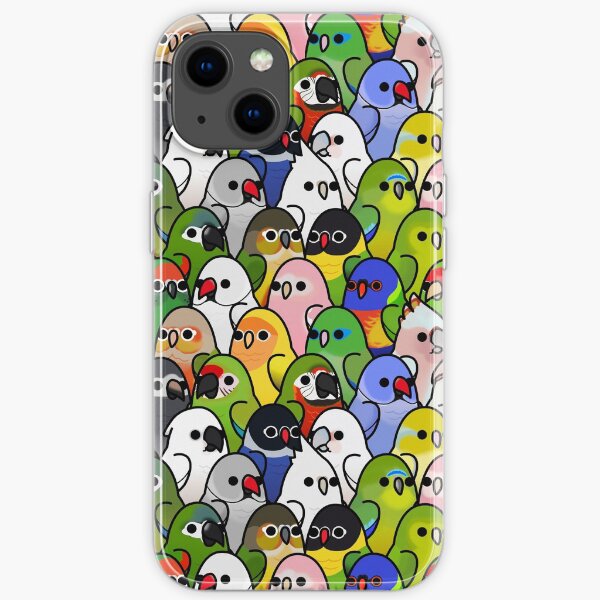 Too Many Birds! Bird Squad 2 iPhone Soft Case