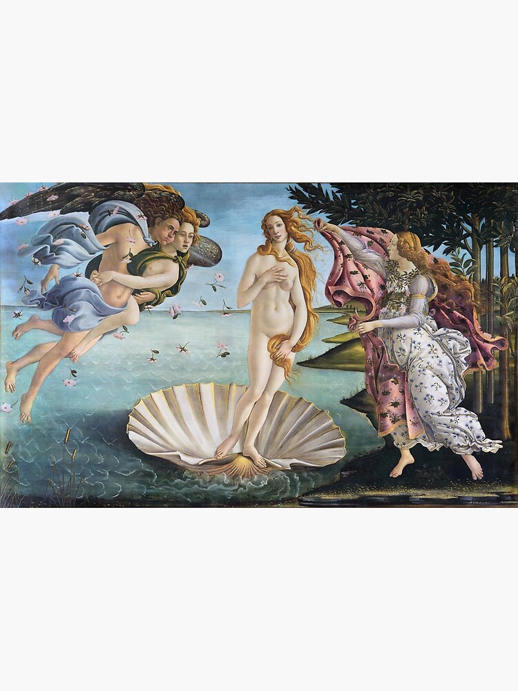The Birth of Venus by Sandro Botticelli, Classic Art Painting -- Modern  Postcard