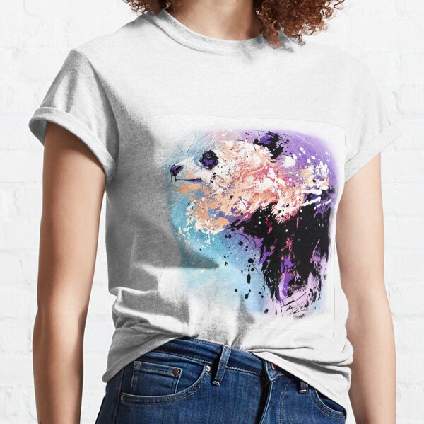 Panda "Il se colore de cendres" T-shirt classique