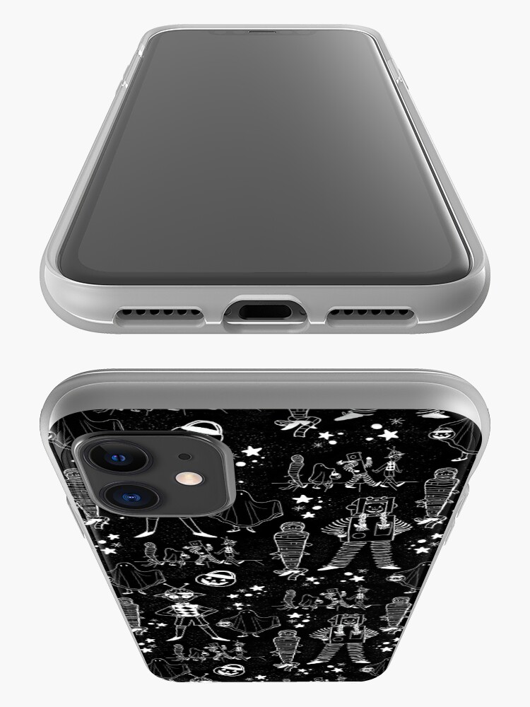 Alternate view of Halloween Illustration Pattern iPhone Case & Cover