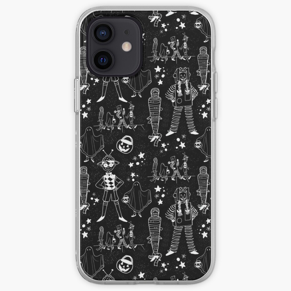 Halloween Illustration Pattern iPhone Case & Cover