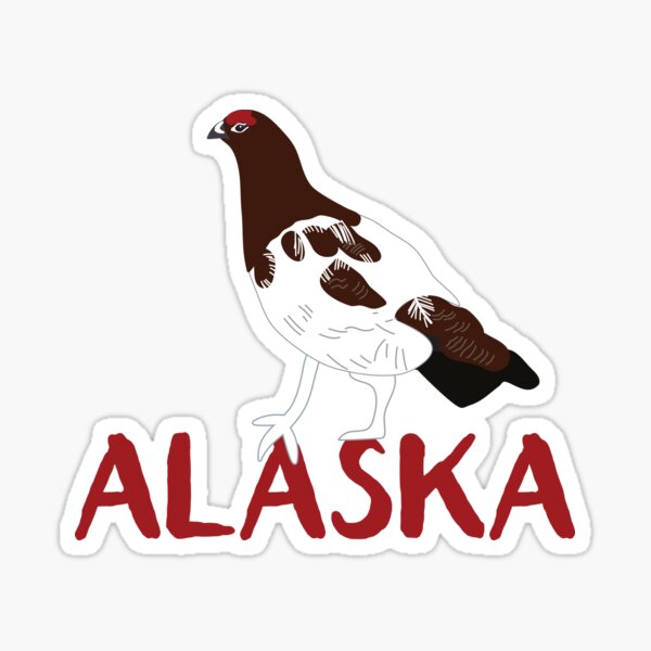 Item preview, Willow Ptarmigan - Alaska State Bird designed and sold by awkwarddesignco.
