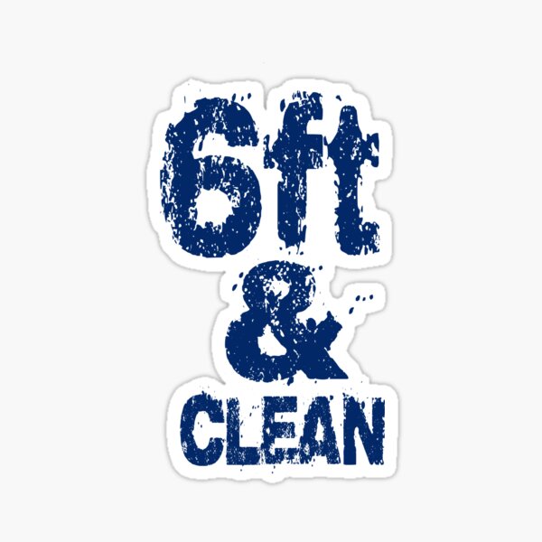 Item preview, '6ft and clean' the best surf wave designed and sold by Anne Cakebread.