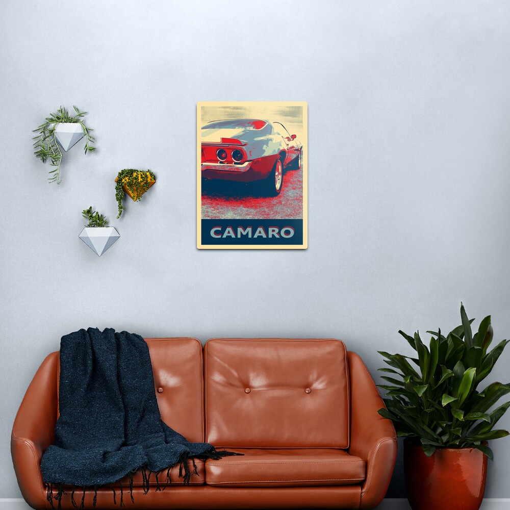 chevrolet camaro - camaro ss Metal Print