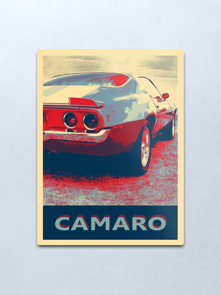 Alternate view of chevrolet camaro - camaro ss Metal Print