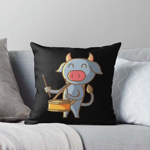 Item preview, Cow plays the drum designed and sold by tonstan.