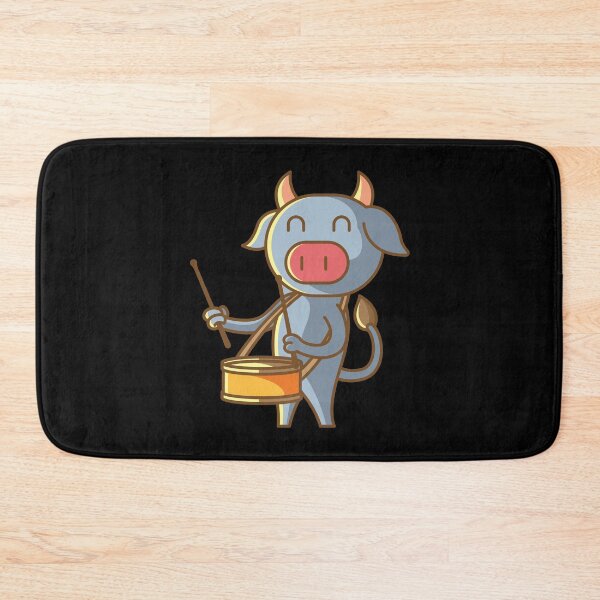 Item preview, Cow plays the drum designed and sold by tonstan.