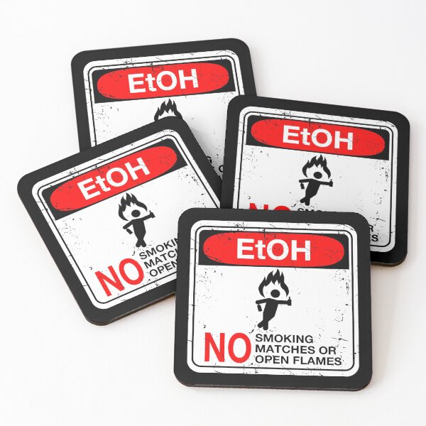 Item preview, EtOH Warning designed and sold by CCCDesign.
