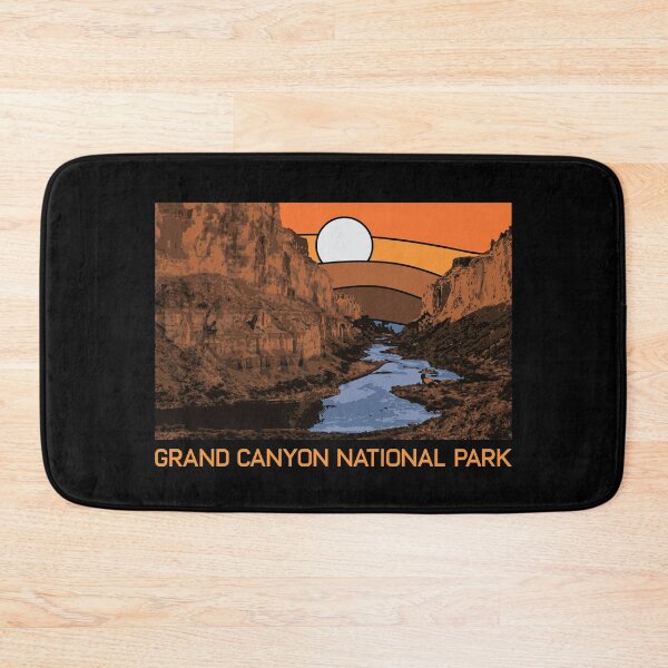 Item preview, Vintage Grand Canyon National Park Retro Colorado River 80s designed and sold by mrsmitful.