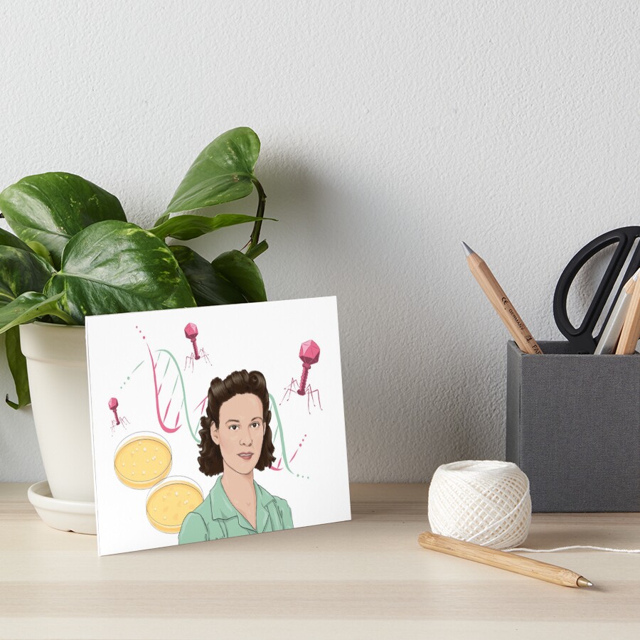 Esther Lederberg Art Board Print