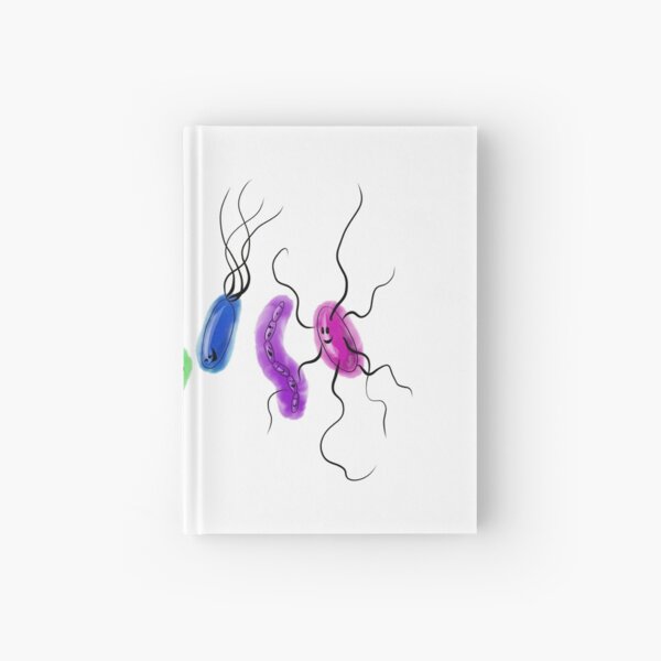 Pride Rainbow Bacteria Hardcover Journal