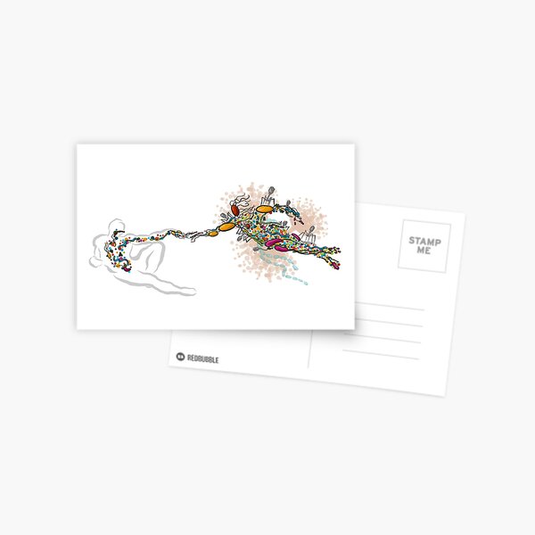 Creation Postcard