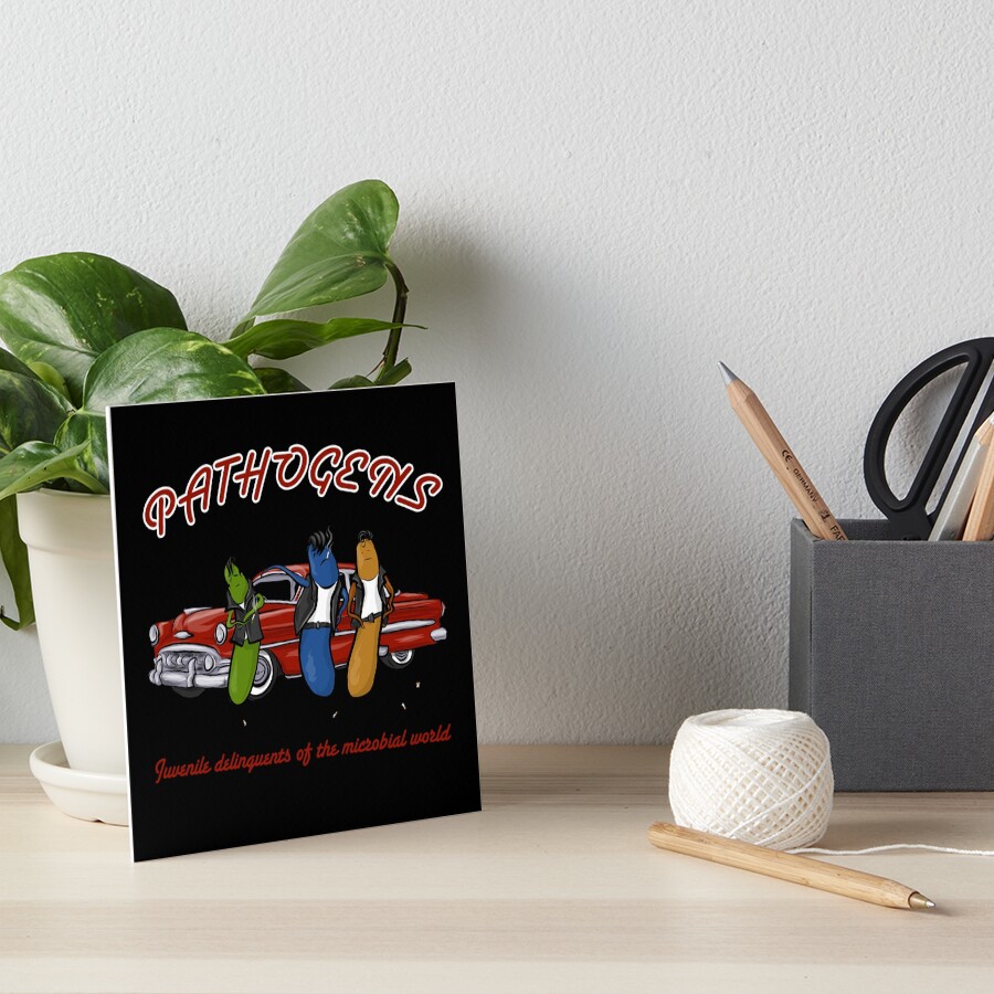 Greaser Pathogens Art Board Print